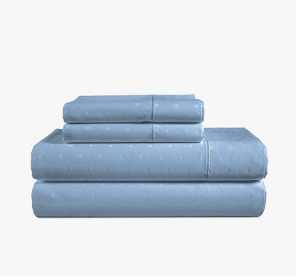 1000 Thread Count-Swiss Dot-French Blue
