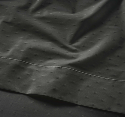 1000 Thread Count-Swiss Dot-Charcoal