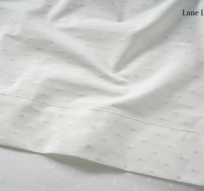 1000 Thread Count-Swiss Dot-White