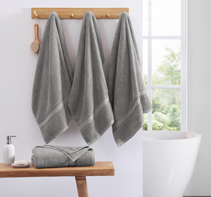 4 Piece 100% Cotton Towel Set