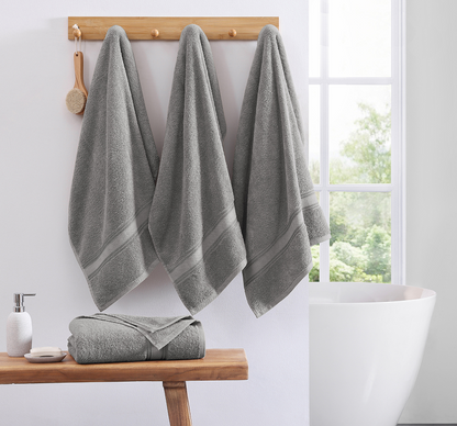 4 Piece 100% Cotton Towel Set