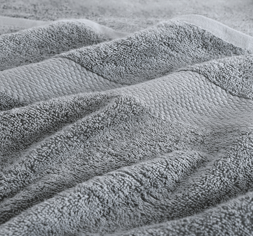 24 Piece Towel set-Grey