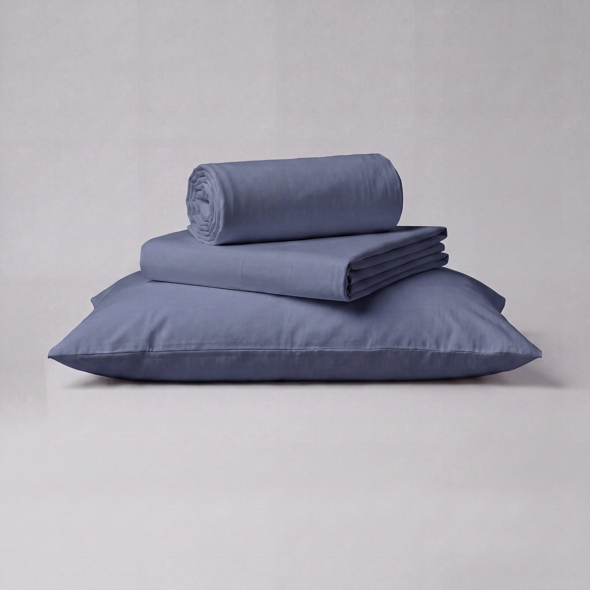 Organic Cotton Sheet Set - Estate Blue