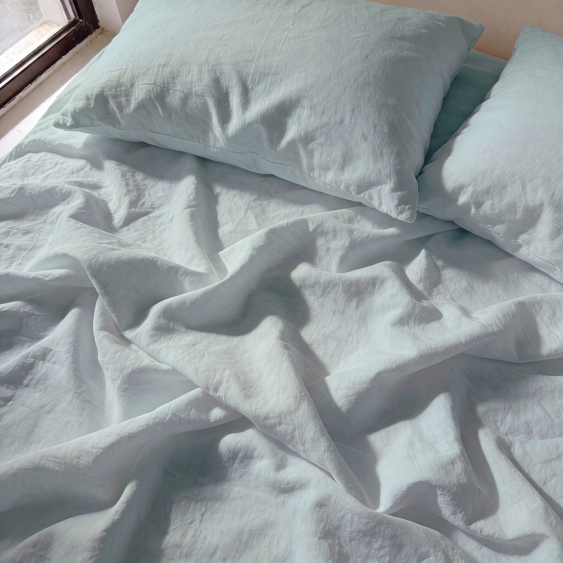 Organic Cotton Sheet Set - French Blue
