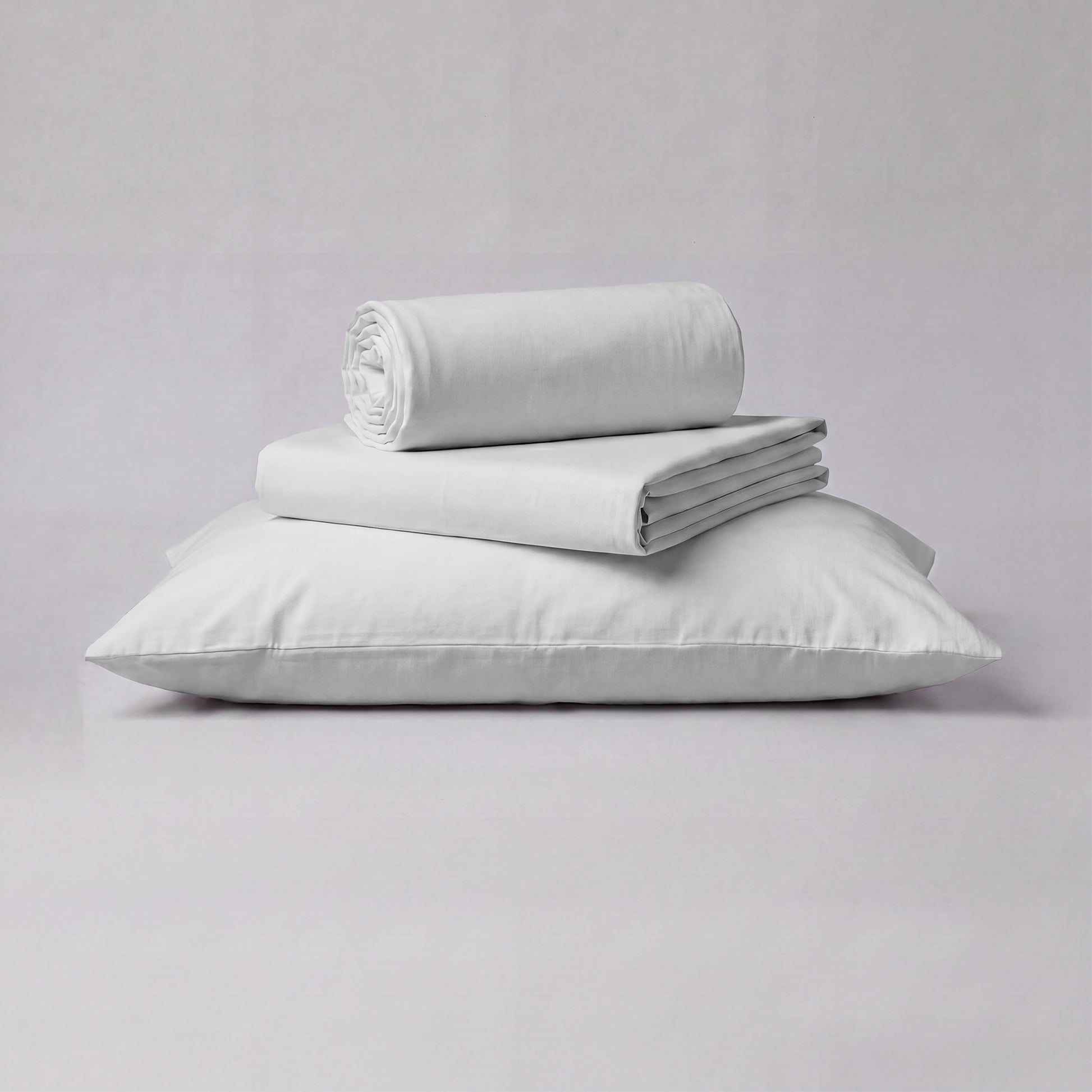 Organic Cotton Sheet Set - Glacier Grey