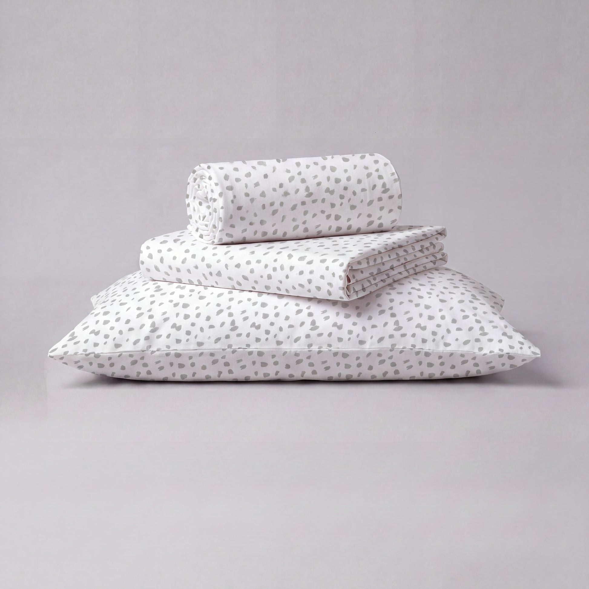 Organic Cotton Sheet Set - Haze Grey