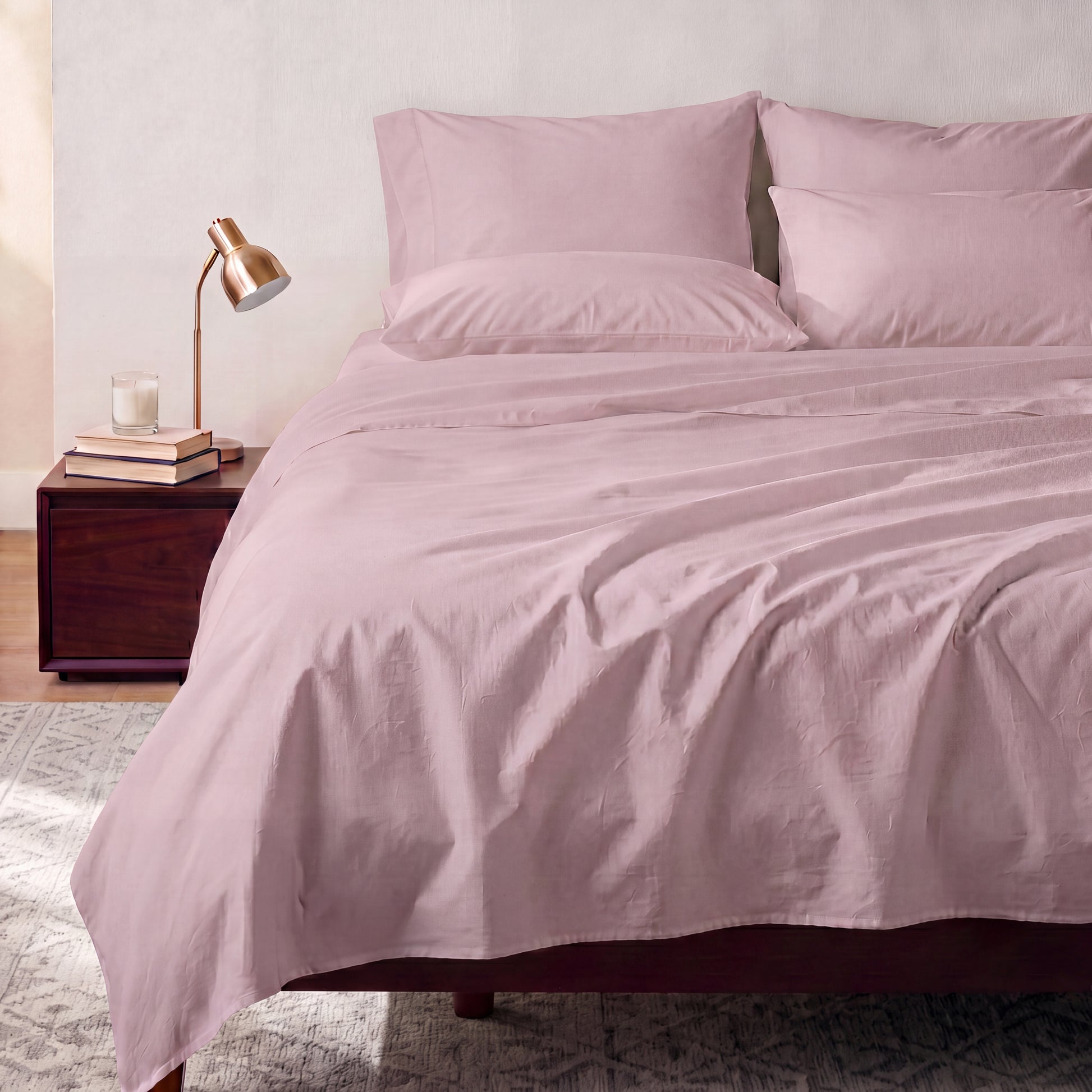 Organic Cotton Sheet Set - Lilac