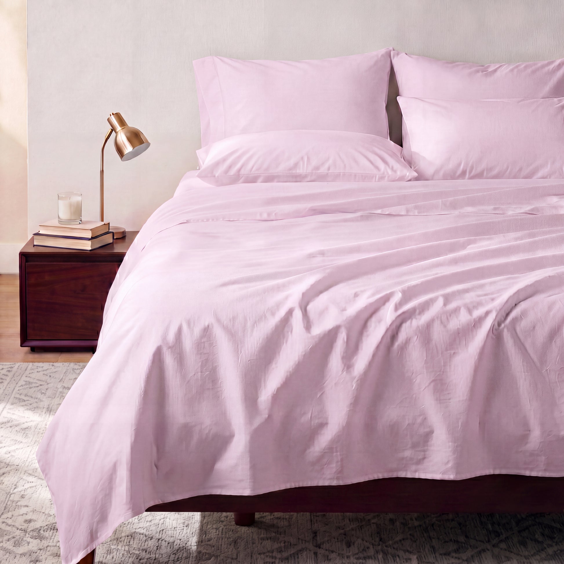 Organic Cotton Sheet Set - Orchid Petal