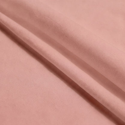 Lane Linen Organic Cotton Sheet Set in Rose Dawn - fabric close up