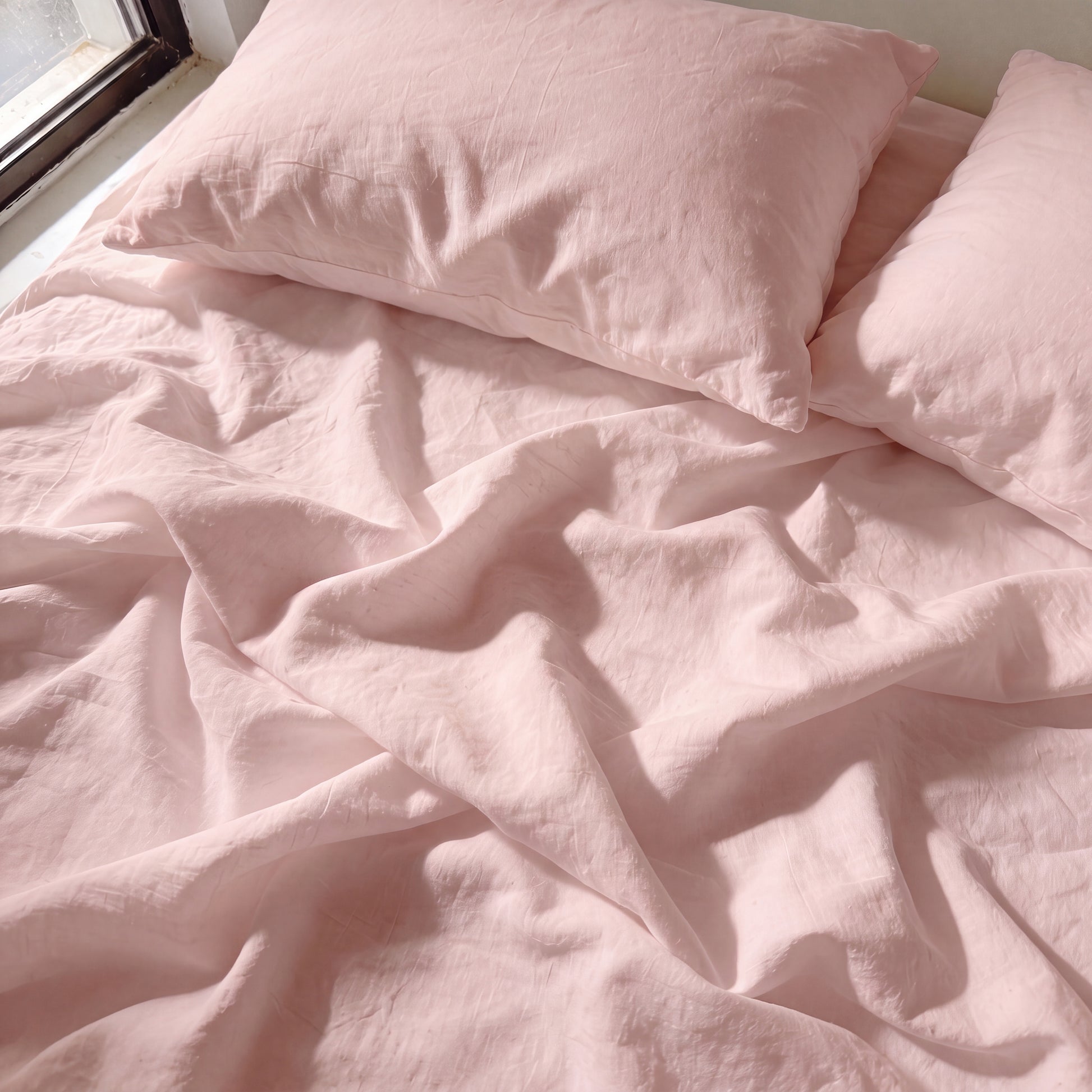 Organic Cotton Sheet Set - Sepia Rose