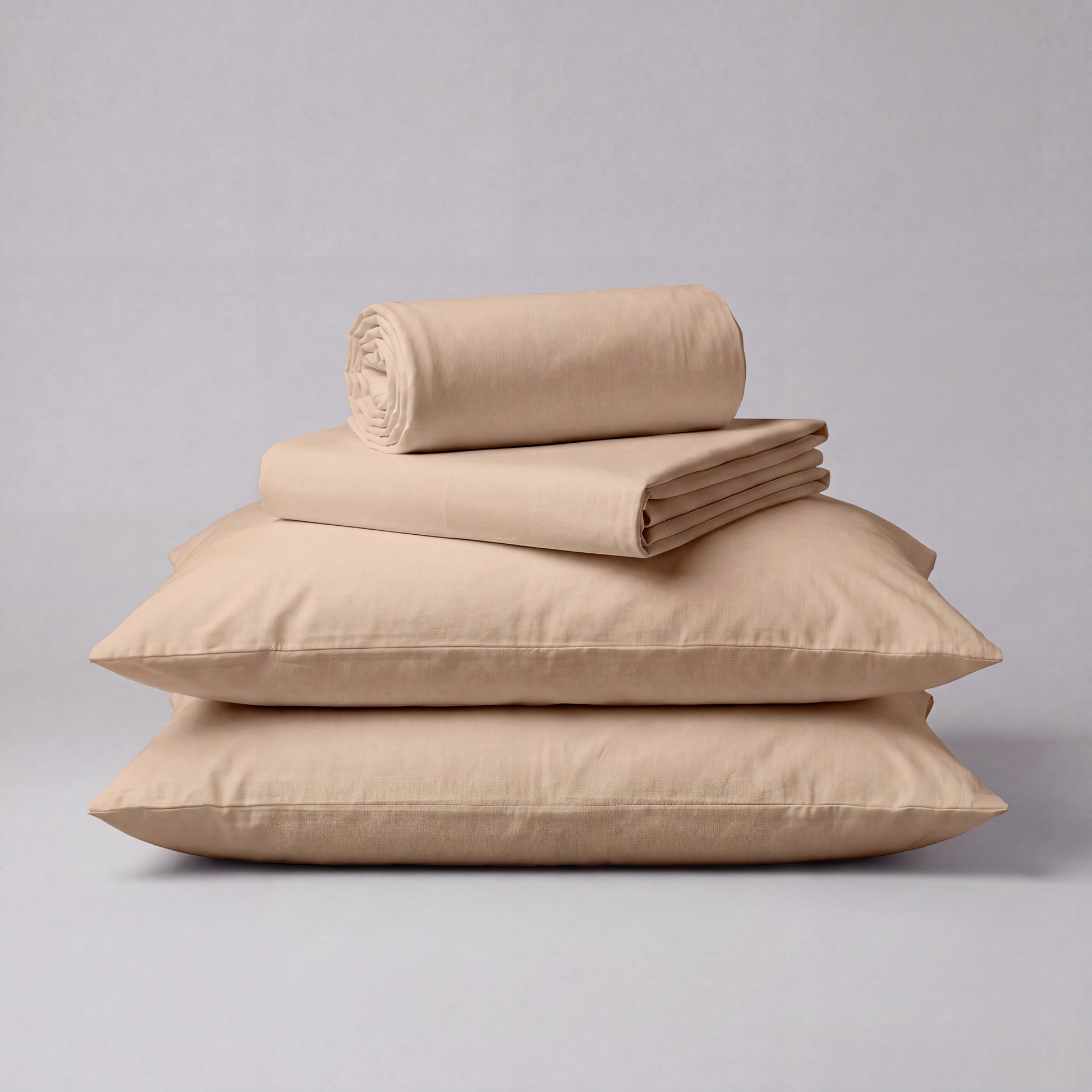 Organic Cotton Sheet Set - Taupe