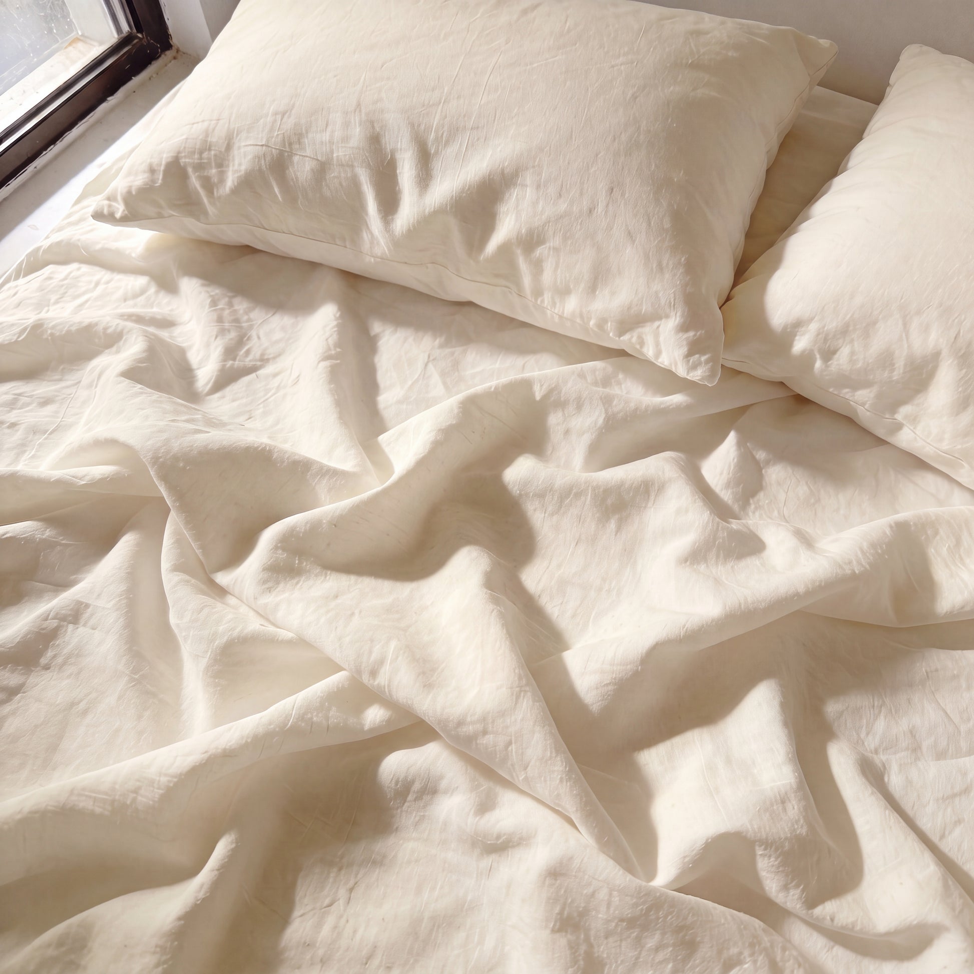 Organic Cotton Sheet Set - Vanilla
