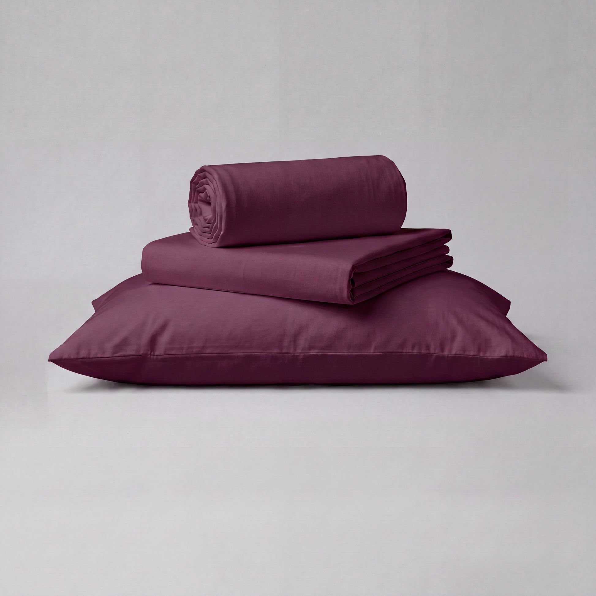 Organic Cotton Sheet Set - Windsor Wine