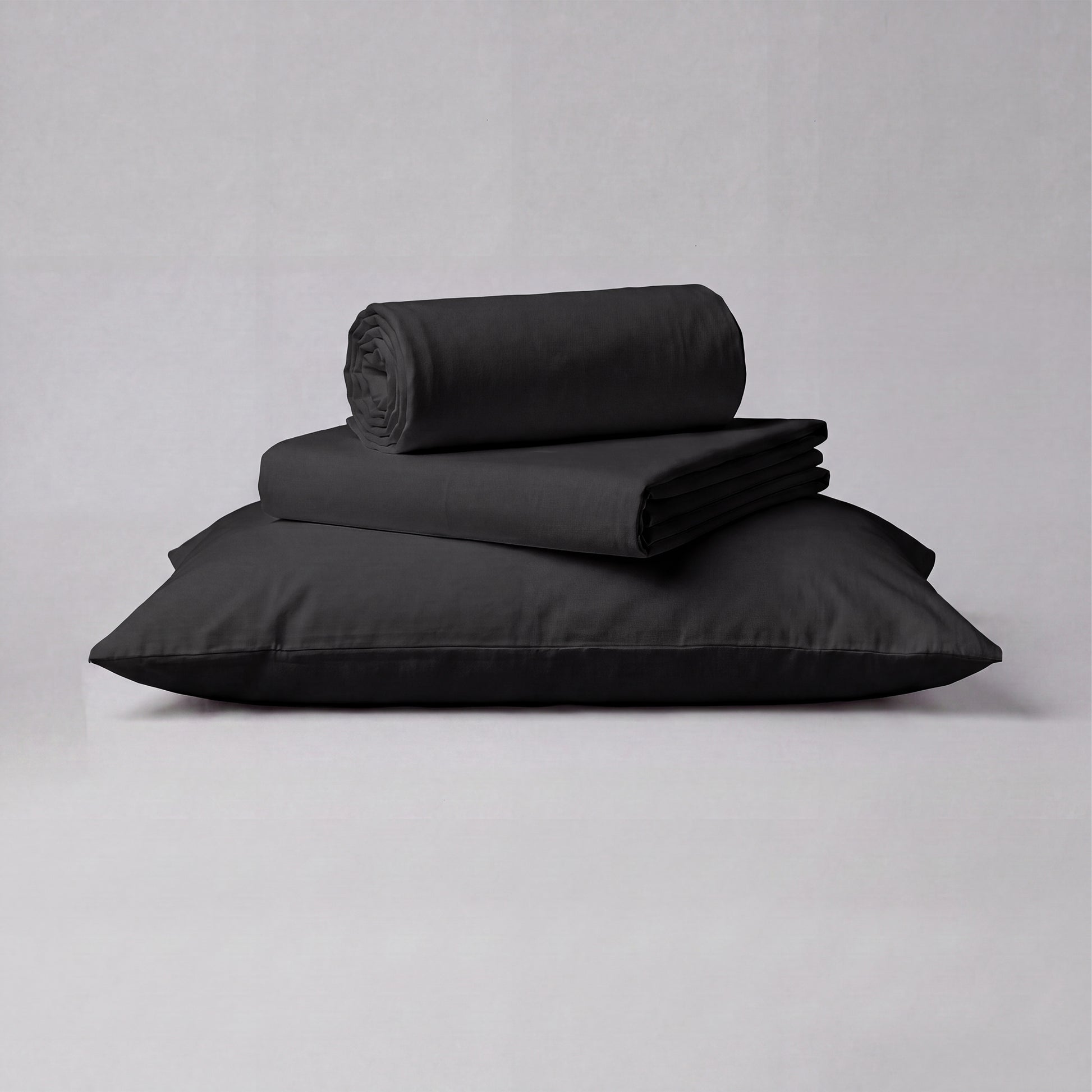 Organic Cotton Sheet Set - Black