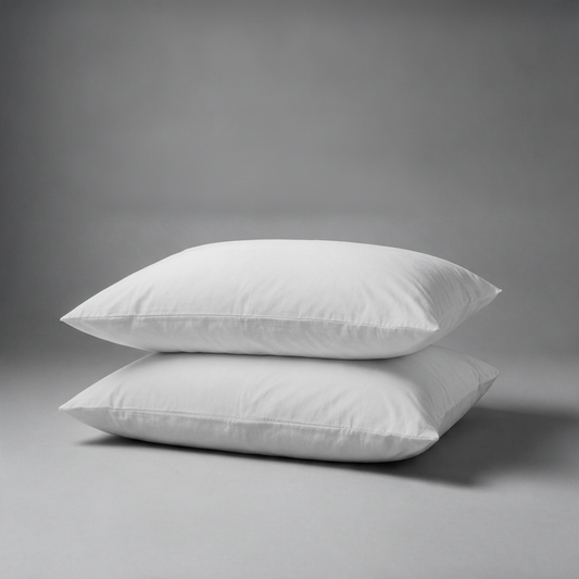 Organic Cotton Pillowcases - Glacier Grey