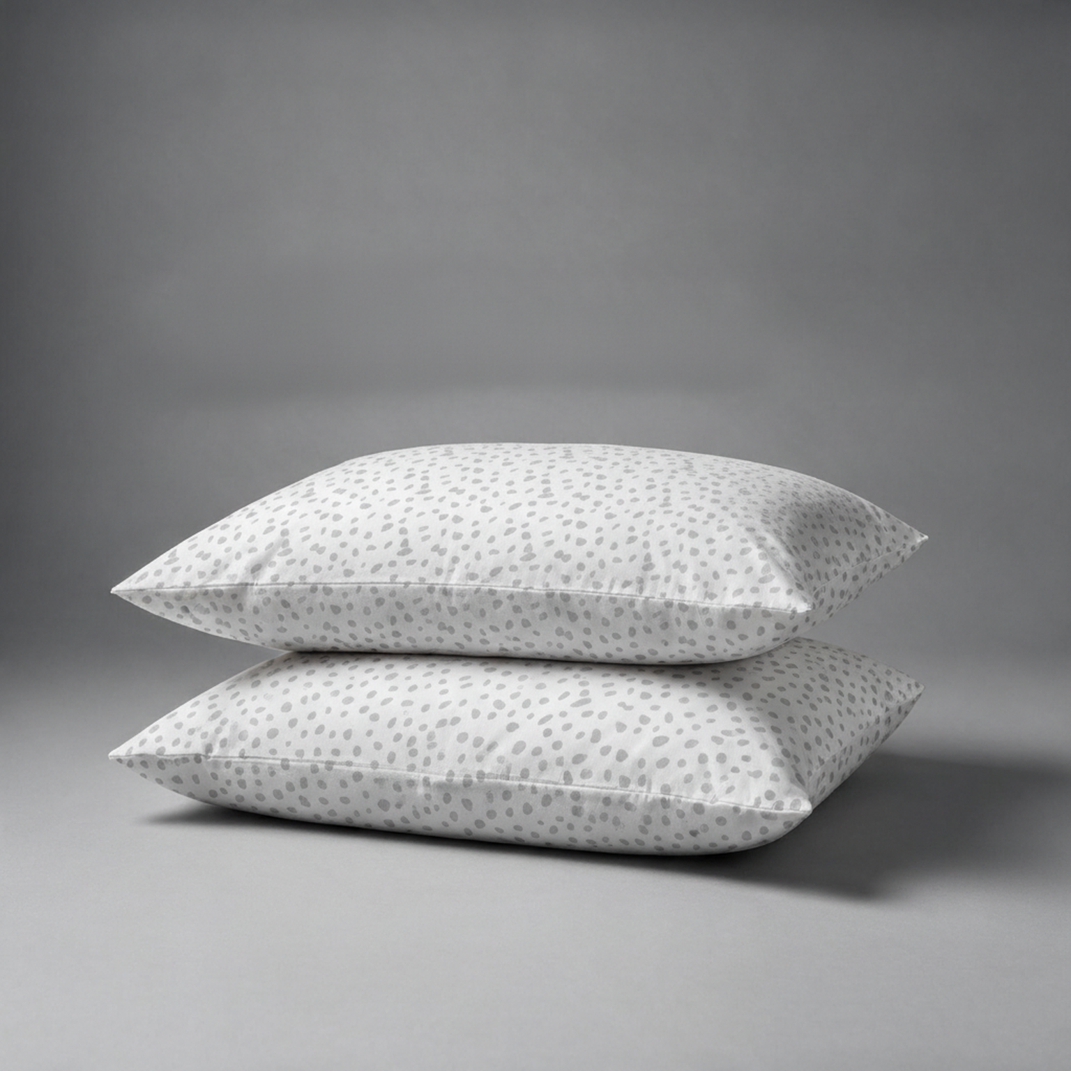 Organic Cotton Pillowcases - Haze Grey