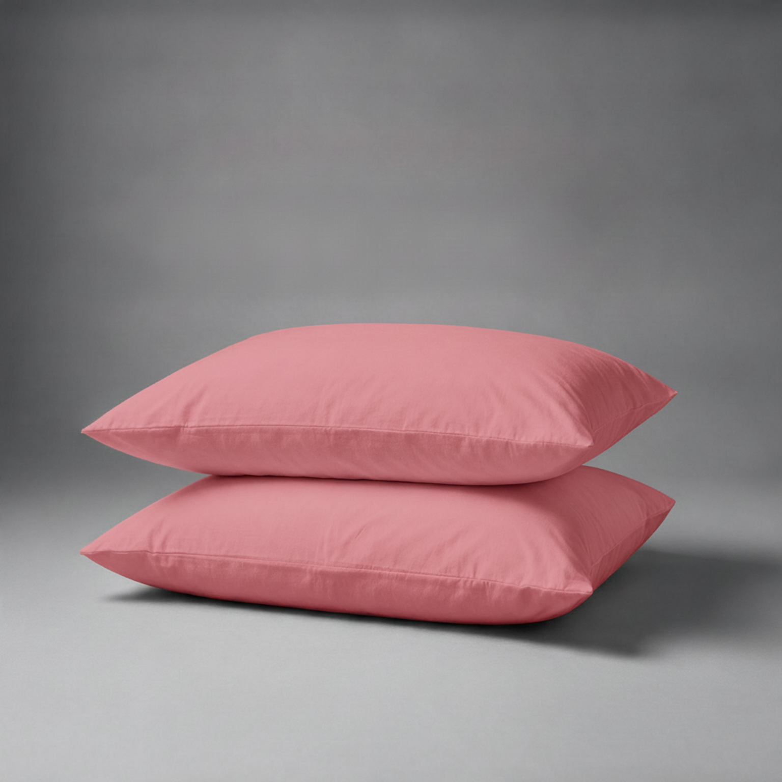 Organic Cotton Pillowcases - Mineral Red