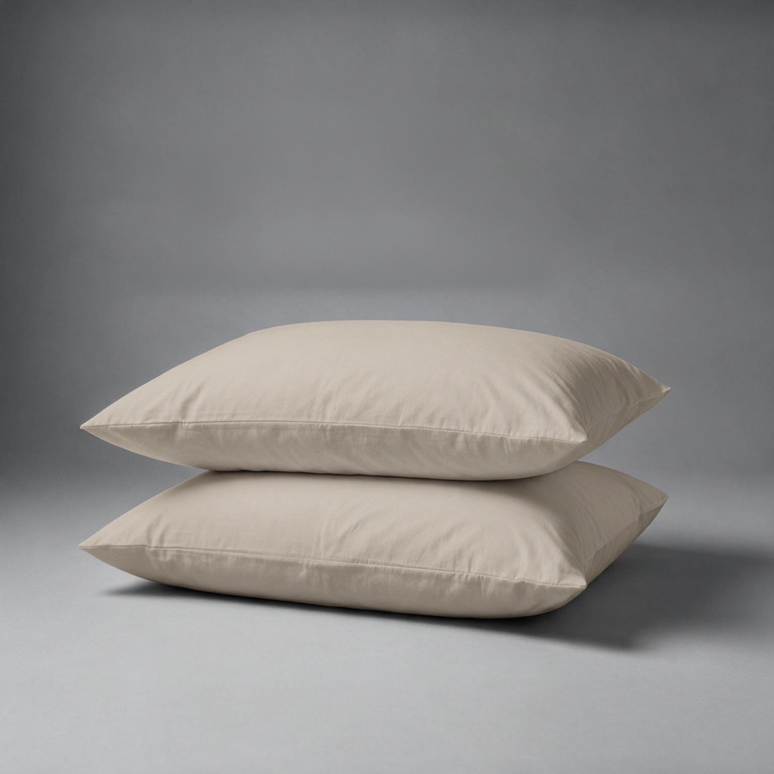 Organic Cotton Pillowcases - Silver
