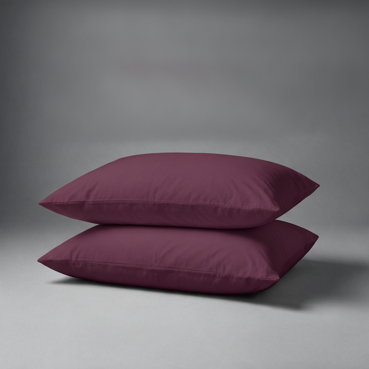 Organic Cotton Pillowcases - Windsor Wine