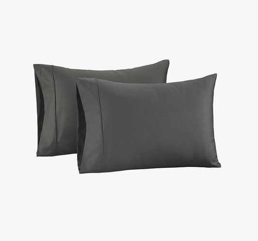 450 Thread count Pillowcases-Charcoal