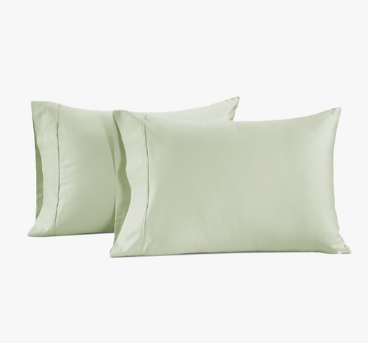 600 Thread count Pillowcases-mineral