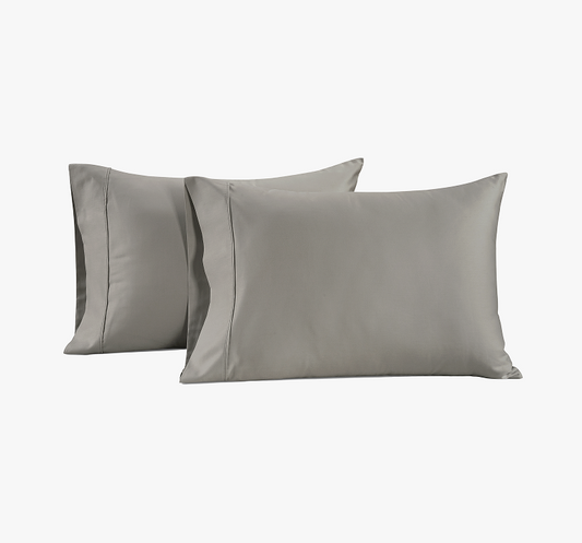 450 Thread count Pillowcases-Paloma Grey