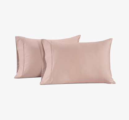 600 Thread count Pillowcases-sepia rose