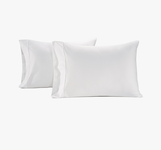 1000 Thread Count Pillowcases-White