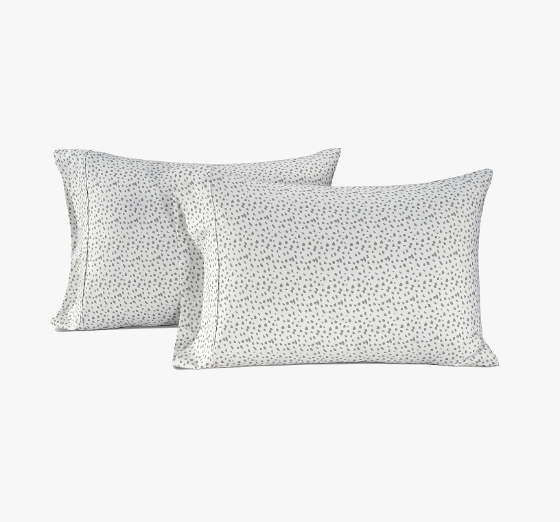 450 Thread count Pillowcases-Misty Dot