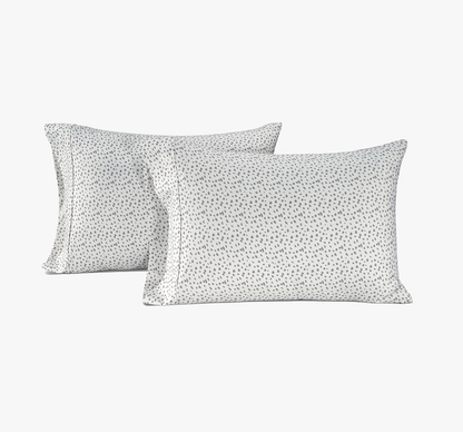 450 Thread count Pillowcases-Misty Dot