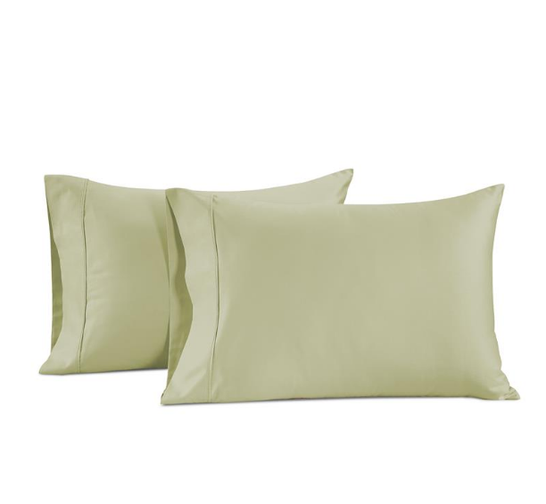 1000 Thread Count Pillowcases-Seafoam