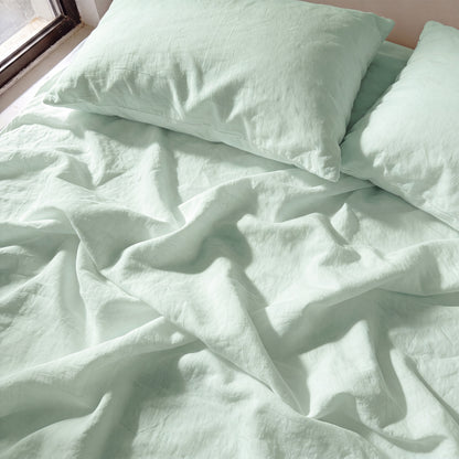 Organic Cotton Sheet Set - Cool Blue